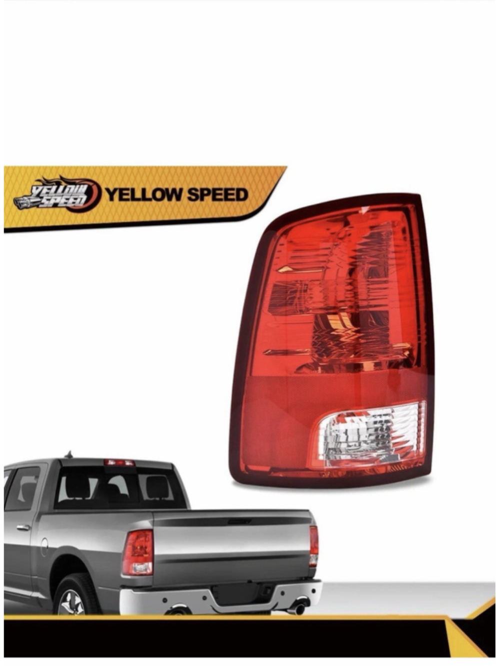 Driver Side Tail Light Lamp Fit For 2009-2018 Dodge Ram 1500 2500 3500 Pickup